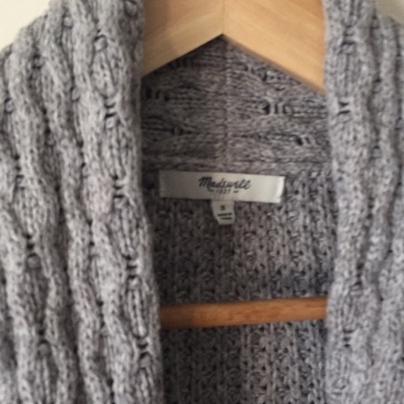 Madewell shawl collar snap cardigan - Picture 5 of 6
